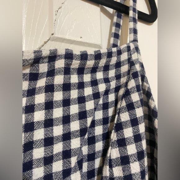 Plus Size Navy Gingham Style Summer Dress Old Navy - Picture 2 of 2